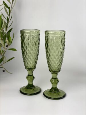 Келих для Шампанського "Смарагд2" Зелений 150 мл