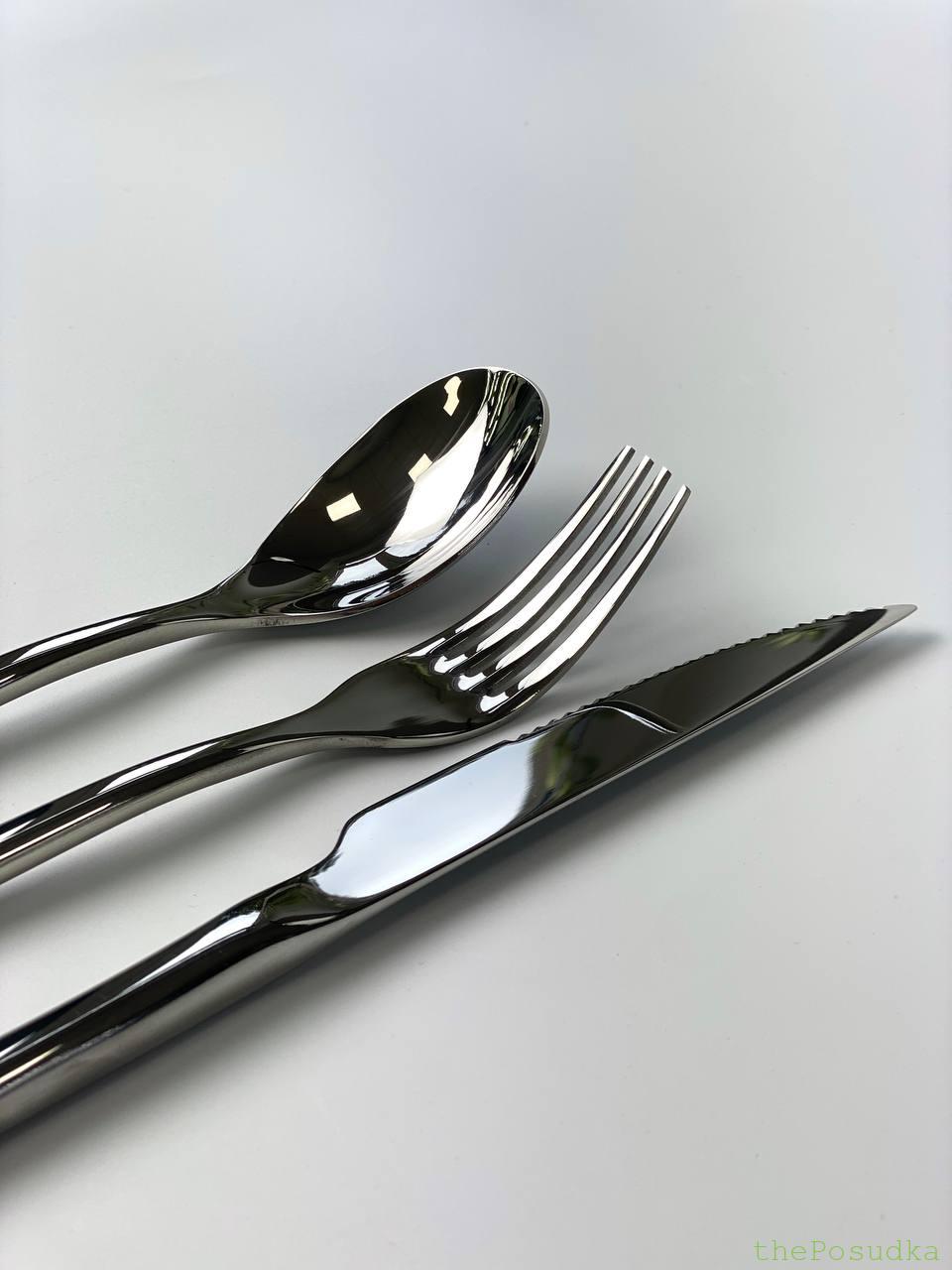 Набір 6 шт Стейковий ніж 24см "Крапля" Зображення 2 – thePosudka Набір 6 шт Стейковий ніж 24см "Крапля" - Зображення 2