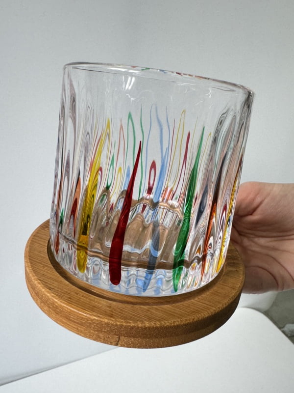 Склянка-доф для віскі "Льодові стріли" Дзига Зображення 1