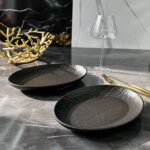 Тарілка овальна Olens "Чорний обеліск" 26*18,5*3,3