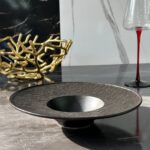 Тарілка для різотто Olens "Чорний обеліск" 28*12,5*5.5 см, 250 мл