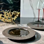 Тарілка-блюдо "Чорний обеліск" 27.5*17.5*2 см