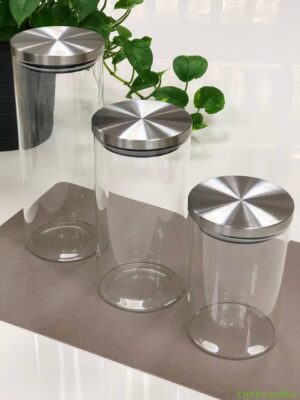 Ємність для зберігання скляна Оlens " Стор", 1700 мл