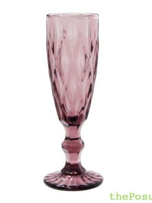 Келих для шампанського Olens "Смарагд" рожевий 150 мл