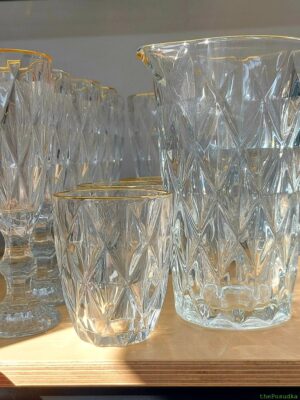 Набір склянок Olens «Золотий смарагд» 340 мл