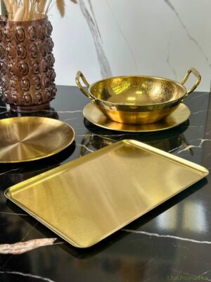 Таця "Золоте дзеркало", 20х30 см