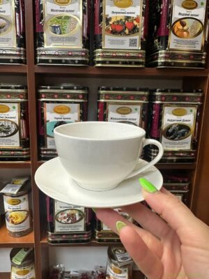 Набір 6 чашок з блюдцем "Вдала",  300 мл