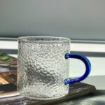 Набір 6 Кружок Скляних "Айс-прессо" сині 130 мл