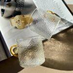 Набір 6 Кружок Скляних "Айс-прессо" золота 130 мл