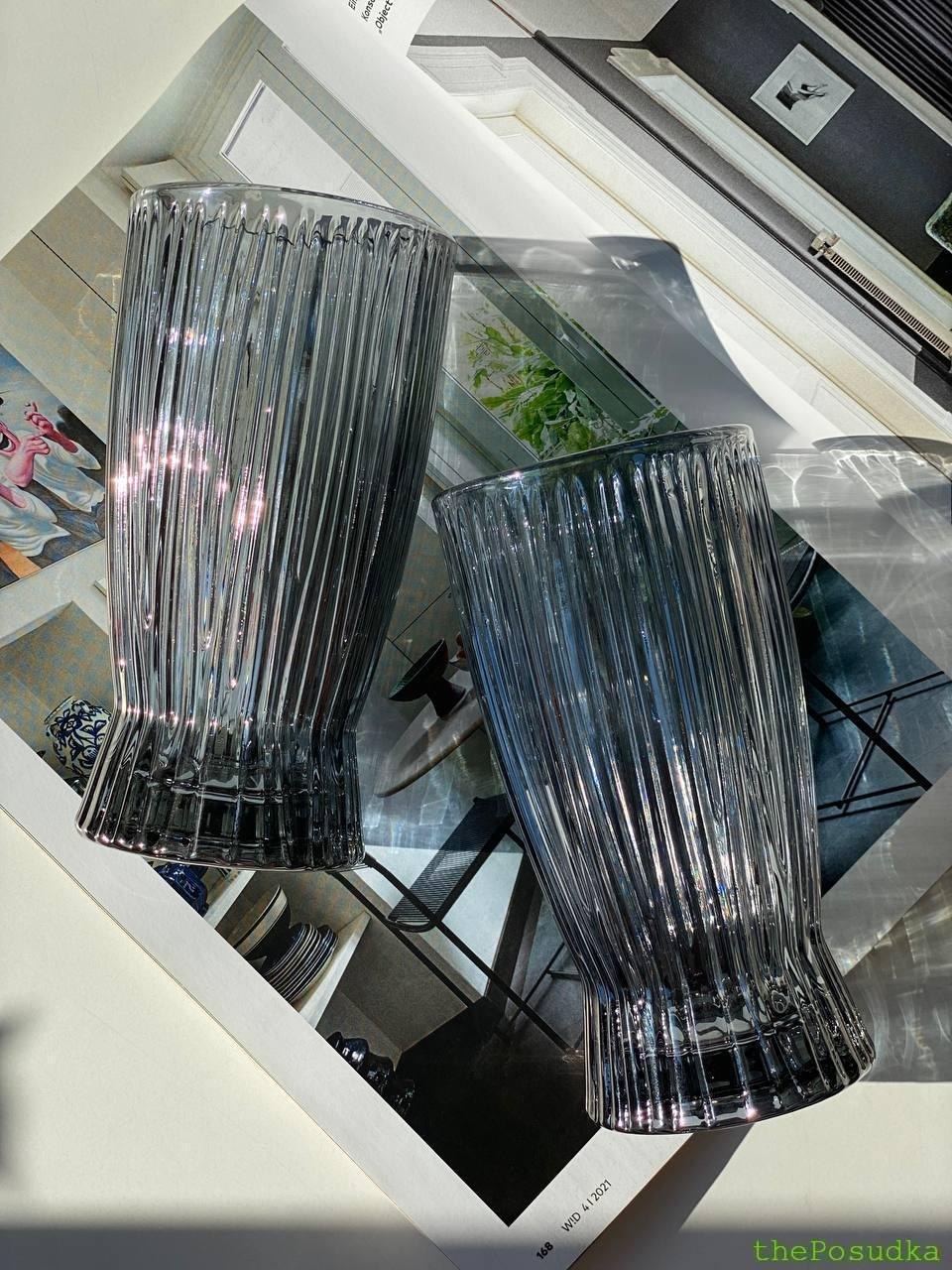 Набір 6 склянок для води Olens "Бандл", графіт, 340 мл Зображення 3 – thePosudka Набір 6 склянок для води Olens "Бандл", графіт, 340 мл - Зображення 3