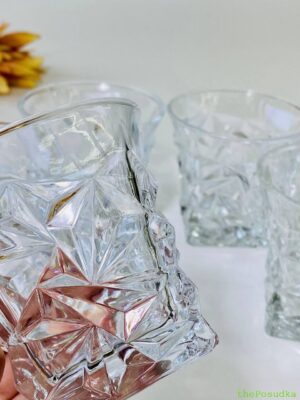 Набір 6 склянок Olens "Фрості", прозорий, 270 мл