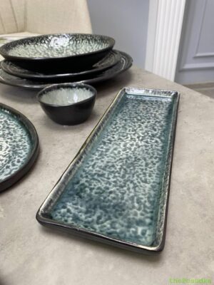 Прямокутна тарілка Olens "Грейсток" 29.5*10*1.5 см