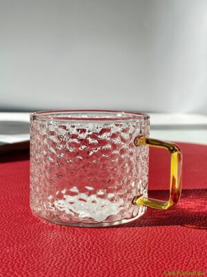 Набір 6 кружок скляних Olens "Льодяник", 130 мл