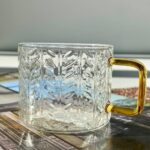 Набір 6 кружок скляних "Золотий Колосок" 130 мл