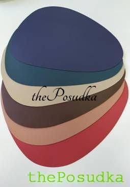 Серветка сервірувальна, підтарільник, "Пелюстка" Olens, синій, 37х35 см