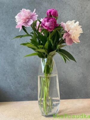 Ваза Olens 1000 мл "Прозорий Діамант"