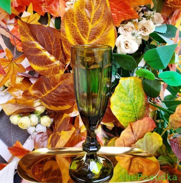 Келих для шампанського Olens "Відень" 180 мл, зелений Зображення 2 – thePosudka Келих для шампанського Olens "Відень" 180 мл, зелений - Зображення 2