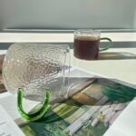 Набір 6 Кружок Скляних "Айс-прессо" зелені 130 мл