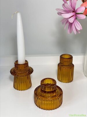 Набір свічників Olens "Амбер"