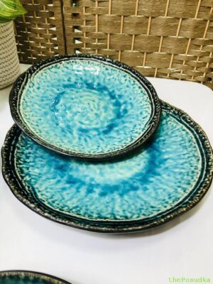 Тарілка сервірувальна 31,2 * 3,5 см Olens "Блу-лейк"