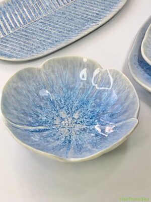 Салатник-квітка Olens "Блу-тіндер", 16,5*5 см, 350 мл