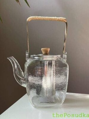 Чайник заварювальний скляний Olens "Маркіз", 1000 мл