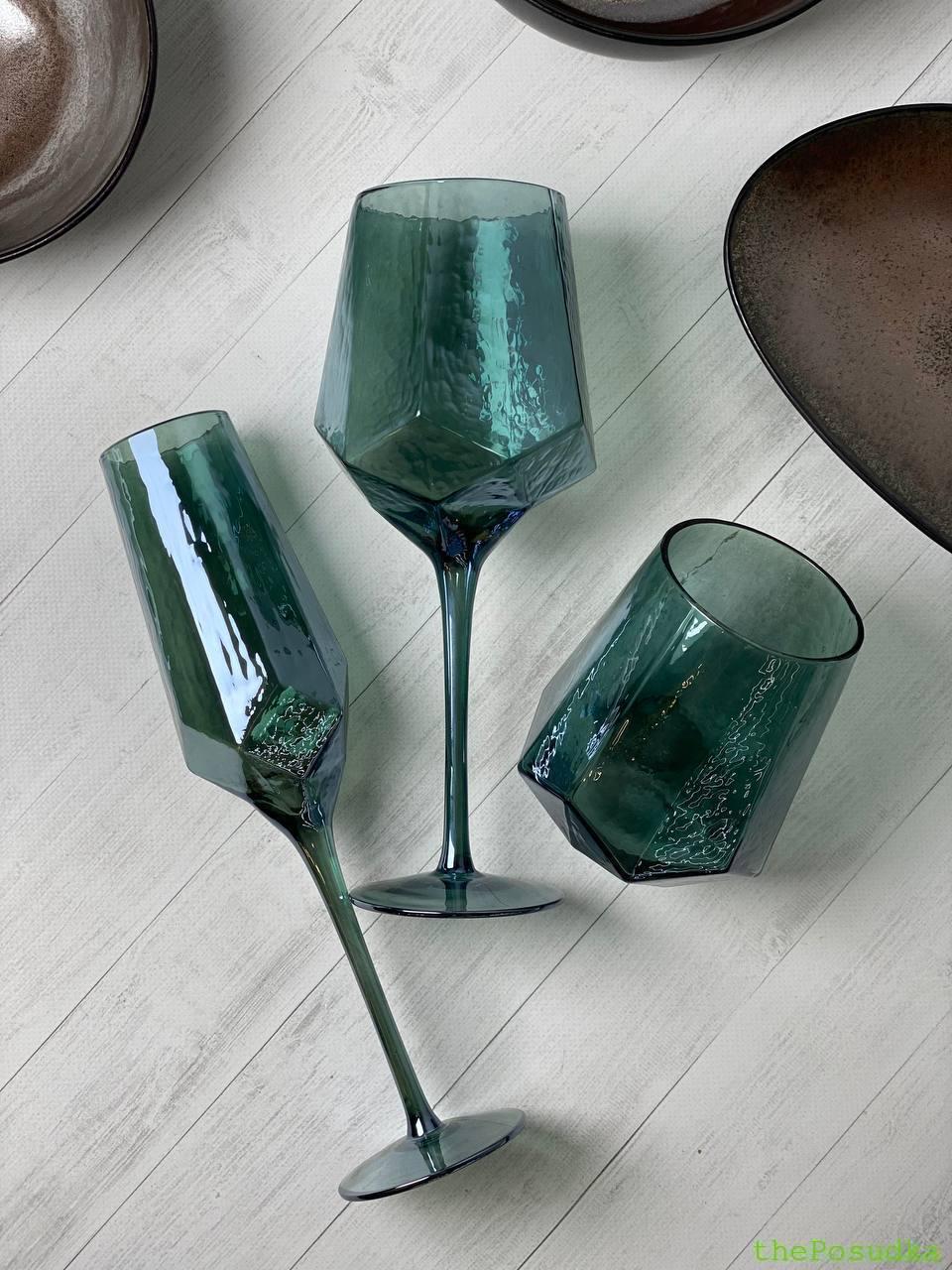 Набір 2 келихи для шампанського Olens "Дзеркальна бірюза", 200 мл Зображення 6 – thePosudka Набір 2 келихи для шампанського Olens "Дзеркальна бірюза", 200 мл - Зображення 6