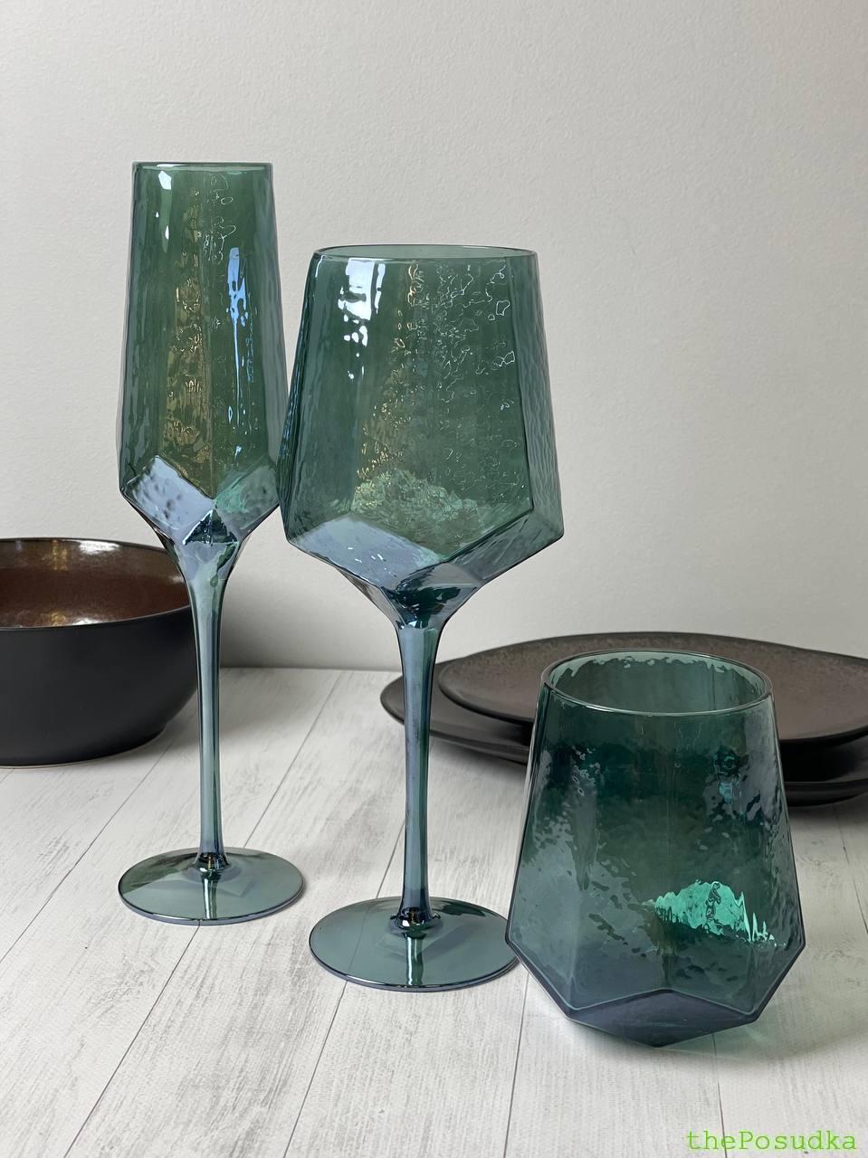 Набір 2 келихи для шампанського Olens "Дзеркальна бірюза", 200 мл Зображення 8 – thePosudka Набір 2 келихи для шампанського Olens "Дзеркальна бірюза", 200 мл - Зображення 8