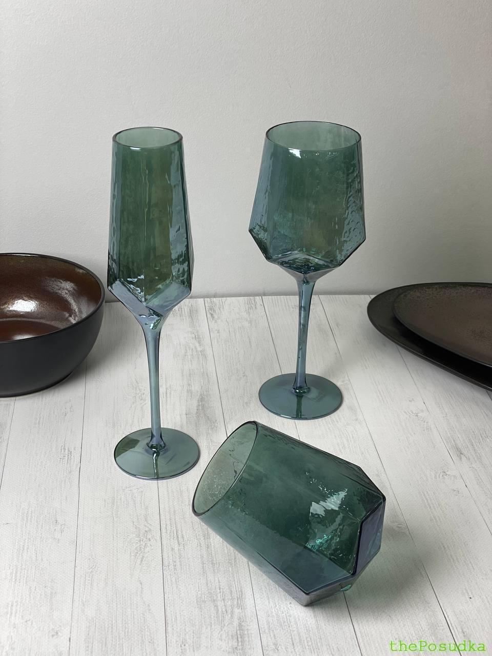 Набір 2 келихи для шампанського Olens "Дзеркальна бірюза", 200 мл Зображення 9 – thePosudka Набір 2 келихи для шампанського Olens "Дзеркальна бірюза", 200 мл - Зображення 9