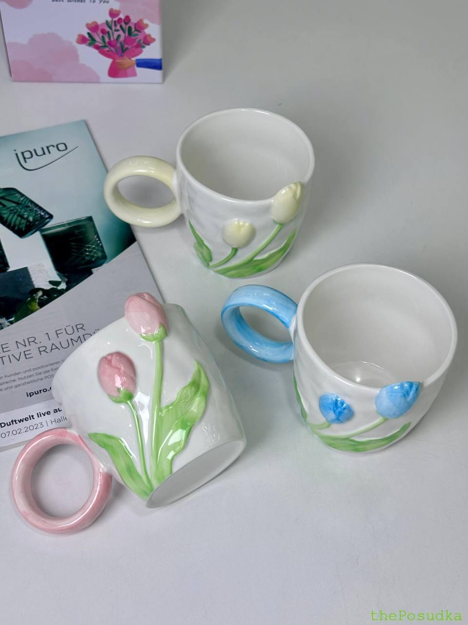 Кружка Olens "Галант-тюльпан" 470 мл Зображення 2 – thePosudka Кружка Olens "Галант-тюльпан" 470 мл - Зображення 2