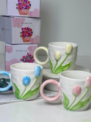 Кружка Olens "Галант-тюльпан" 470 мл