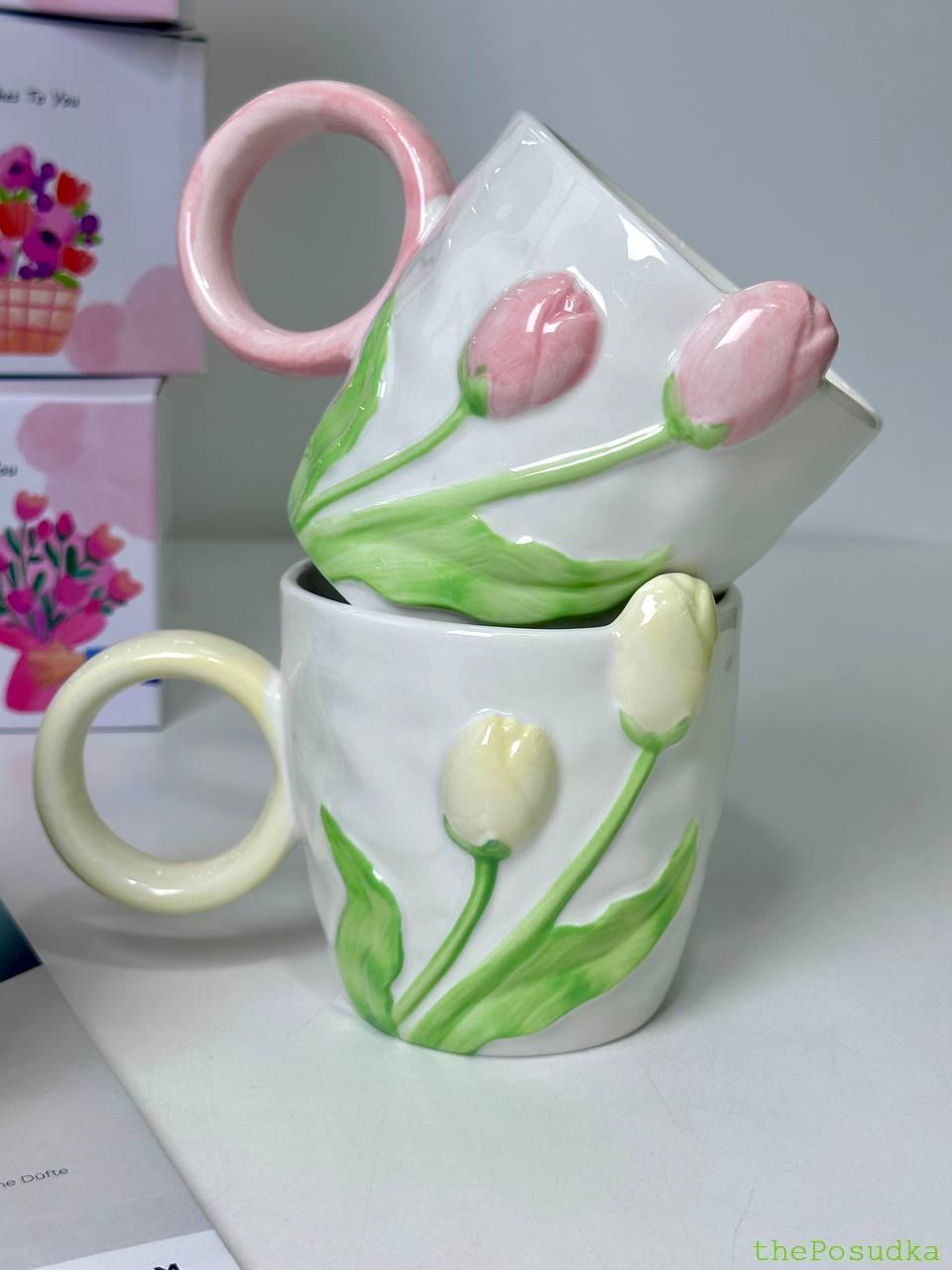 Кружка Olens "Галант-тюльпан" 470 мл Зображення 5 – thePosudka Кружка Olens "Галант-тюльпан" 470 мл - Зображення 5