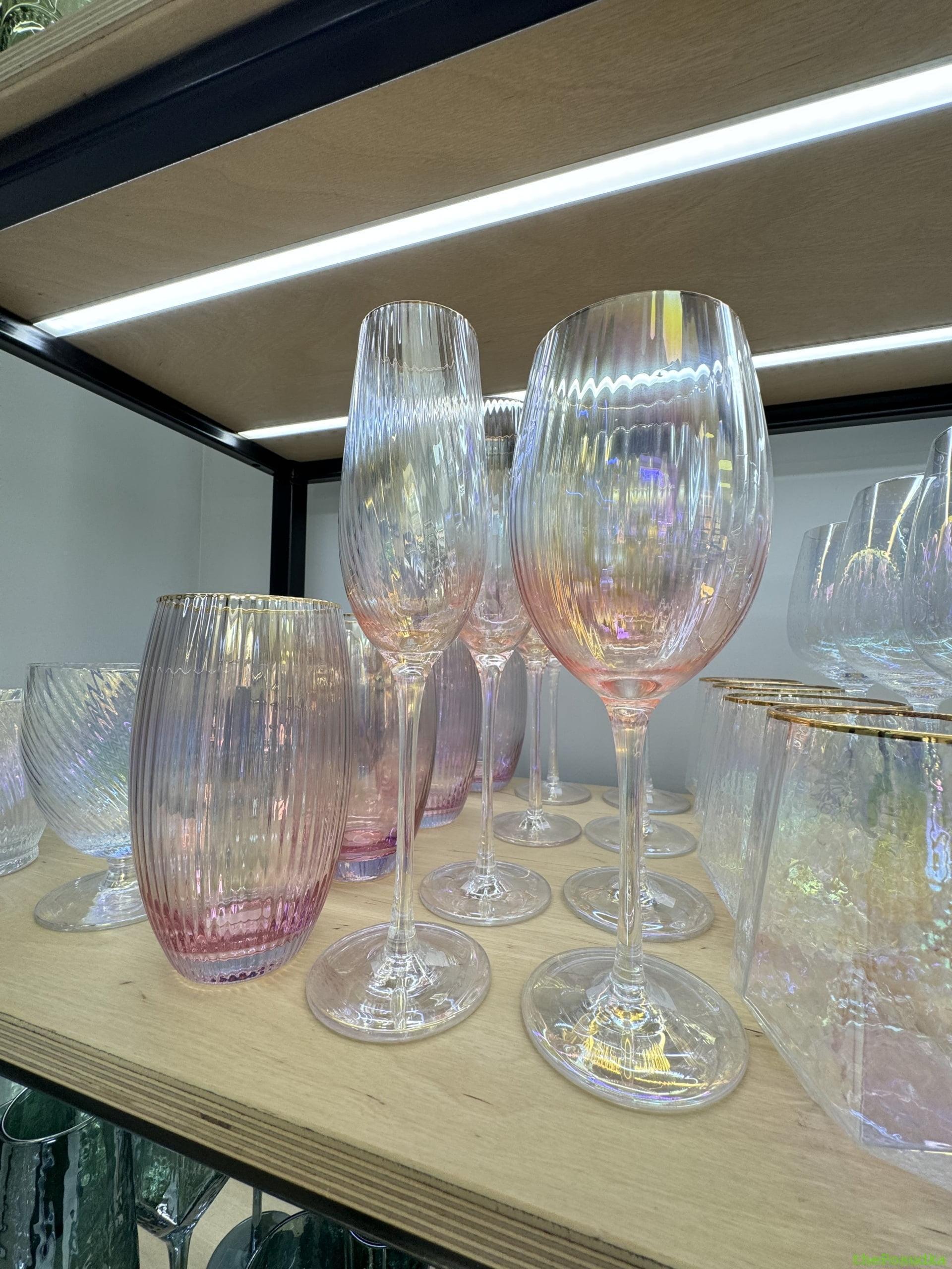 Келих для шампанського Olens "Оптик-голд", 250мл Зображення 2 – thePosudka Келих для шампанського Olens "Оптик-голд", 250мл - Зображення 2