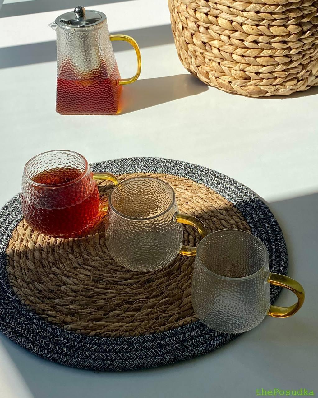 Кружка скляна Olens "Льодяна гіза" 430 мл Зображення 3 – thePosudka Кружка скляна Olens "Льодяна гіза" 430 мл - Зображення 3