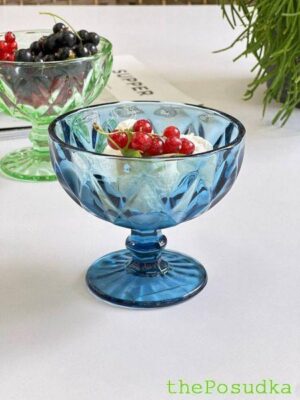 Креманка Olens "Смарагд" 250 мл синя