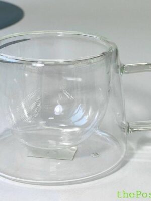 Кружка подвійне скло Olens "Бостон" 180мл