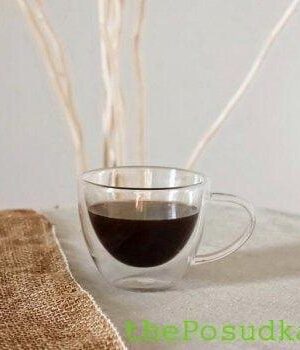 Кружка подвійне скло Olens "Моко" 200 мл