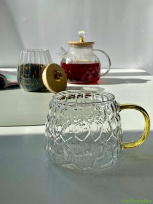 Кружка скляна Olens "Світанок", 480 мл