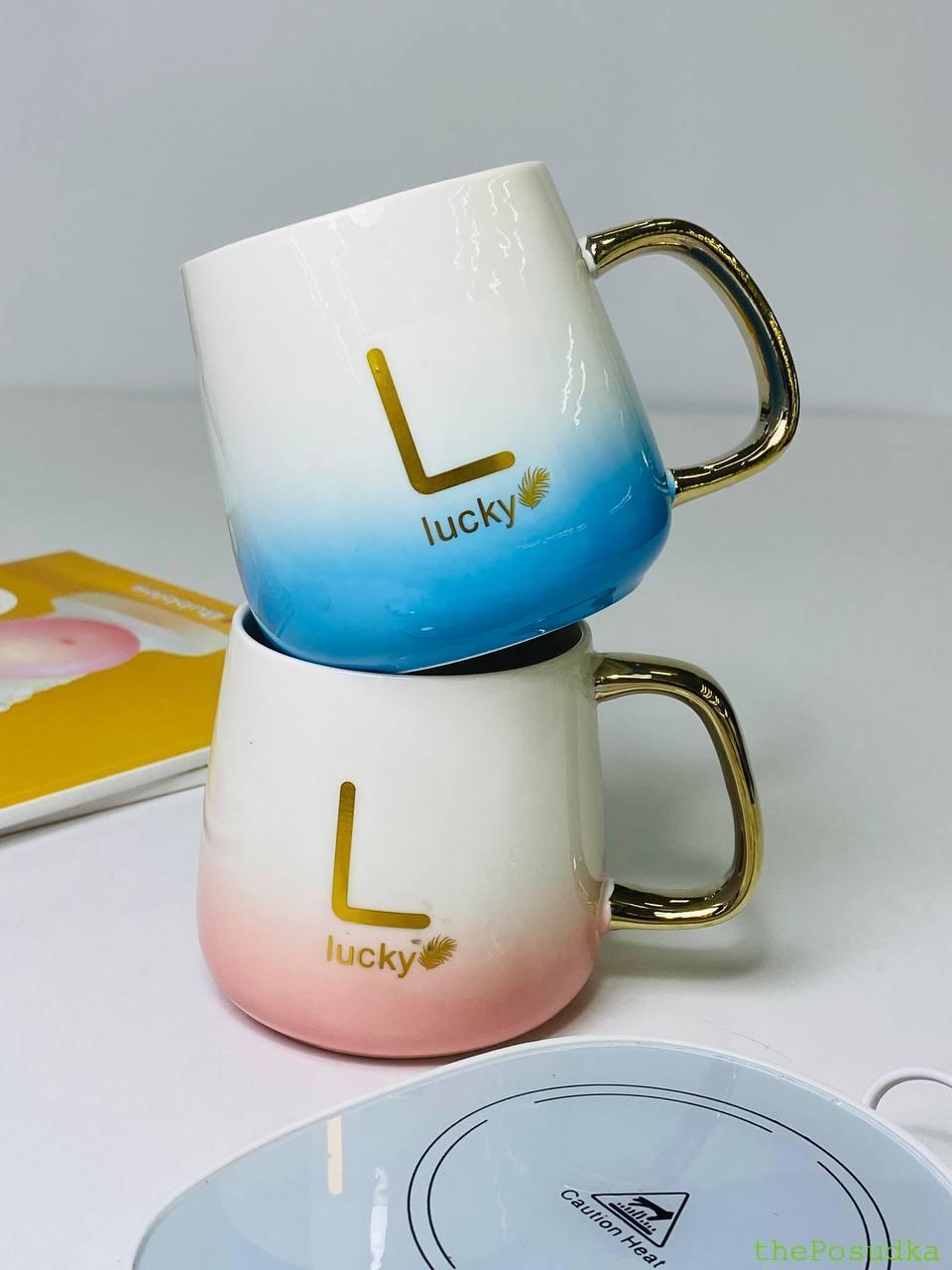 Кружка з кришкою, ложкою, блюдцем "Лакі" з підігрівом 440 мл Зображення 5 – thePosudka Кружка з кришкою, ложкою, блюдцем "Лакі" з підігрівом 440 мл - Зображення 5