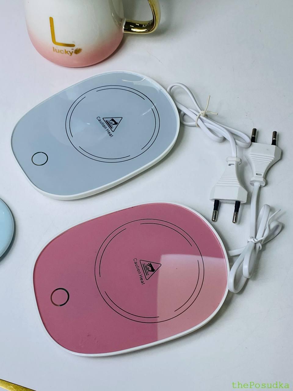 Кружка з кришкою, ложкою, блюдцем "Лакі" з підігрівом 440 мл Зображення 4 – thePosudka Кружка з кришкою, ложкою, блюдцем "Лакі" з підігрівом 440 мл - Зображення 4