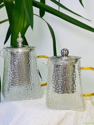 Чайник заварювальний скляний Olens "Льодяна Гіза", 550 мл