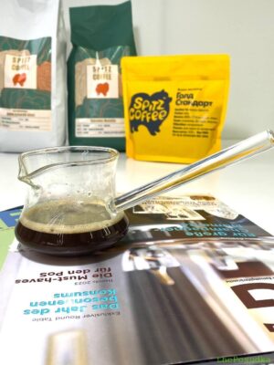 Турка скляна Olens "Мокка", 7 см 150 мл