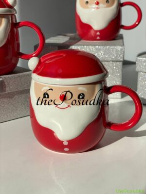 Кружка з кришкою Olens "Морозко" 360 мл