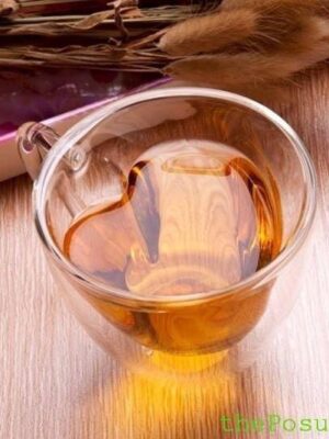 Набір 2 шт, кружка подвійне скло 200 мл Olens «Серце»