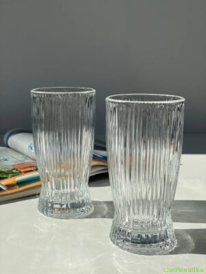 Набір 6 склянок для води Olens "Бандл", прозорий, 360 мл