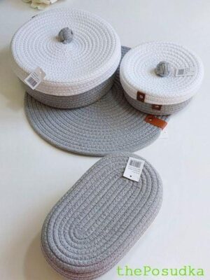 Набір корзин з кришкою Olens "Монреаль"