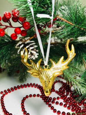 Прикраса ялинкова Olens «Олень-1», 7*8 см
