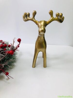 Статуетка OLens «Олень золотий», середній 16*17*24 см