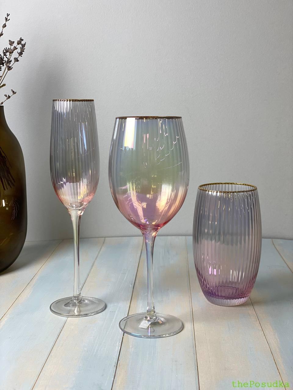 Набір 4 келихи для шампанського Olens "Оптік-голд", 250 мл Зображення 2 – thePosudka Набір 4 келихи для шампанського Olens "Оптік-голд", 250 мл - Зображення 2