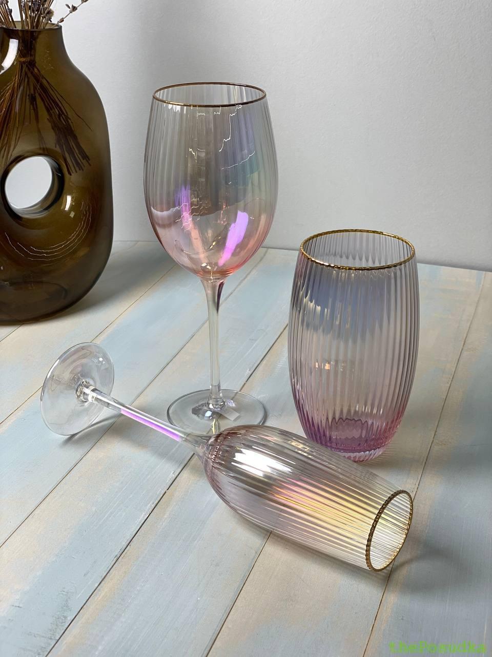 Набір 4 келихи для шампанського Olens "Оптік-голд", 250 мл Зображення 4 – thePosudka Набір 4 келихи для шампанського Olens "Оптік-голд", 250 мл - Зображення 4